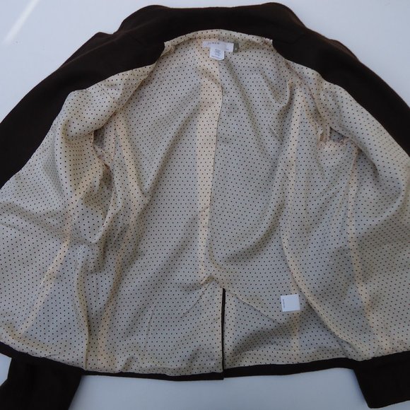 NWOT. J. Crew Wool blend Two Button Blazer. Size M. - Picture 3 of 8